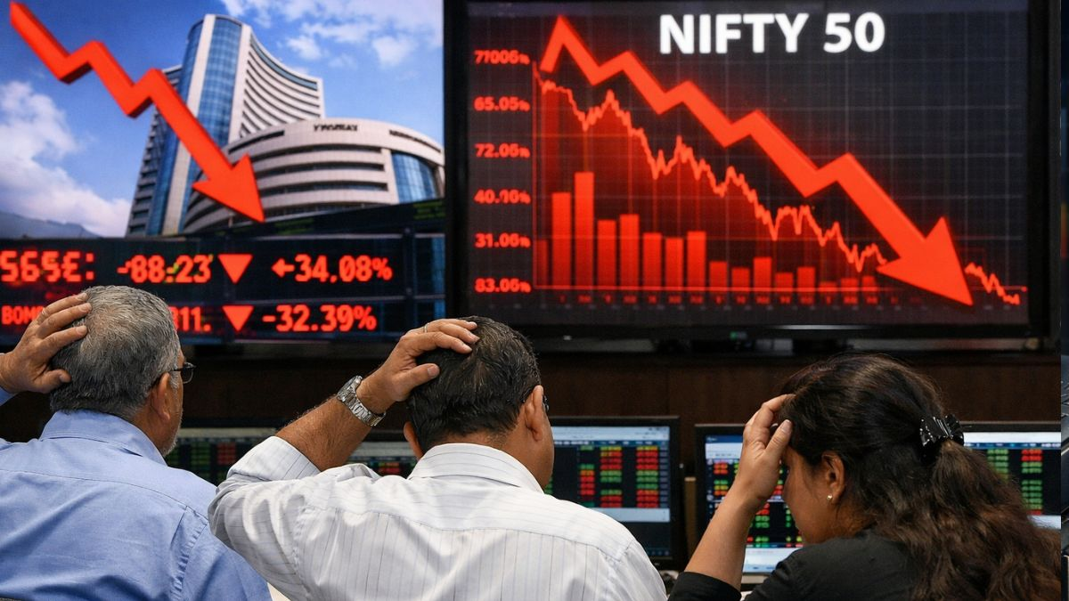 Sector Impact: Nifty Bank Leads the Sharp Decline