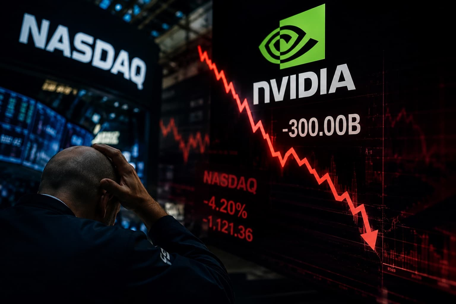 Nvidia Plunge Signals Trouble: Is the AI Rally Finally Running Out of Steam?🎯 This Week's Earnings Could Break the Market